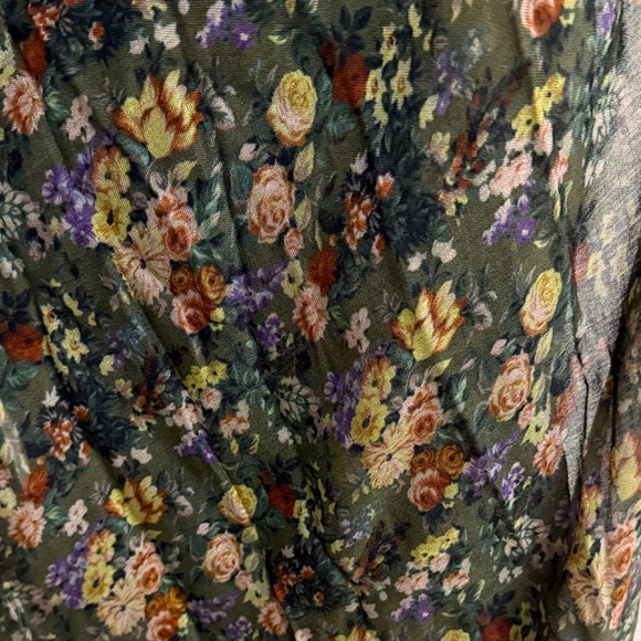 Patricia Nash Dark Floral Scarf - Picture 3 of 8